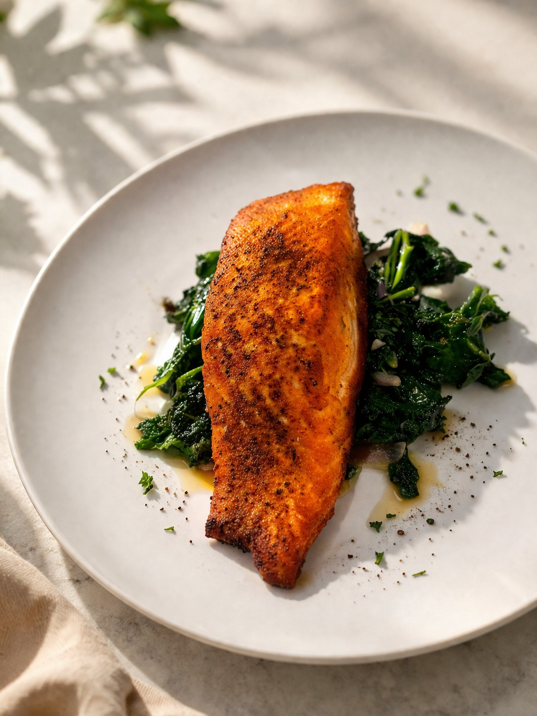 Pan Seared Salmon