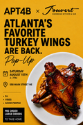 Turkey Wings ( Serves 6)
